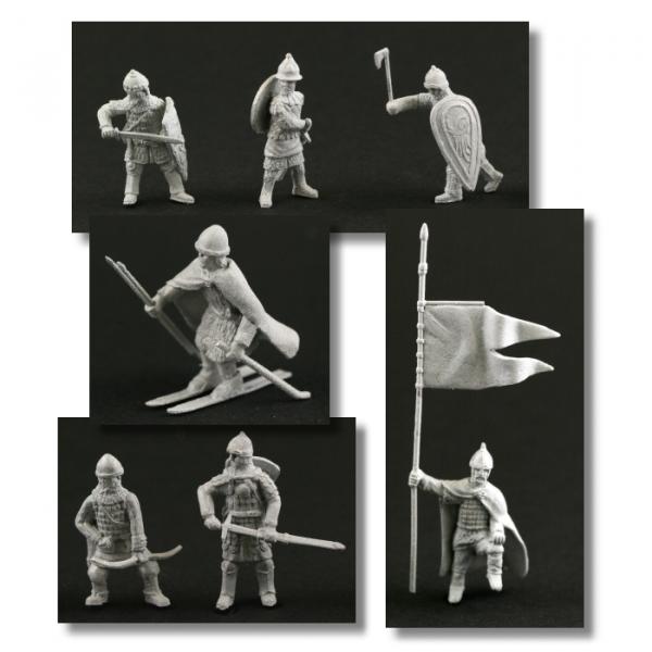 Valdemar-Miniatures: VM079 "Novgorod Command Set" 1:72