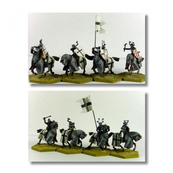 Valdemar-Miniatures: VM047 Teutonic Heavy cavalry 1:72
