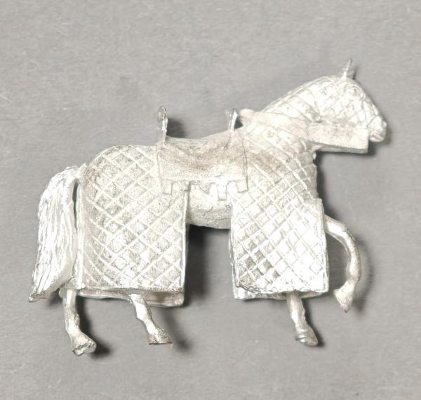 Standing Horse with armour