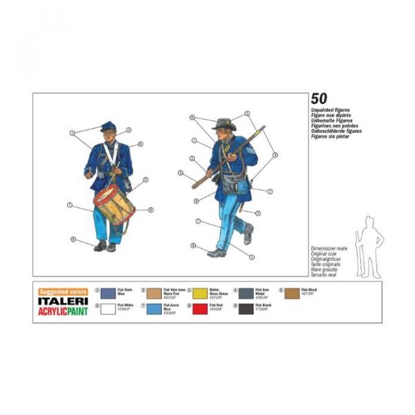 Italeri: 6177 Union Infantry ACW 1:72
