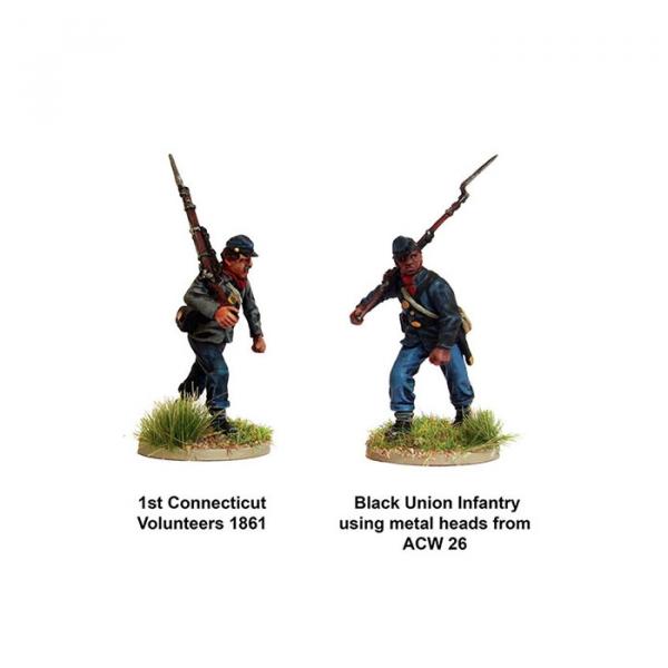 Perry Miniatures: ACW 115 American Civil War Union Infantry 1861-65