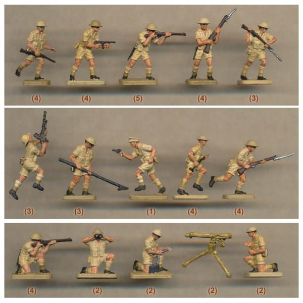 Airfix: Set 01709  8th Army 1:76