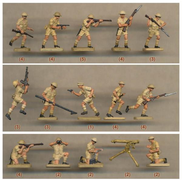 Airfix: Set 01709  8th Army