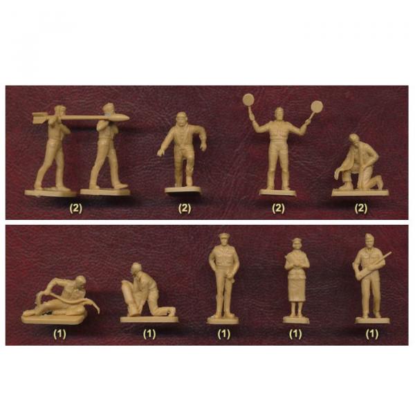 Airfix: Set 01747  R.A.F. Personnel 1:76