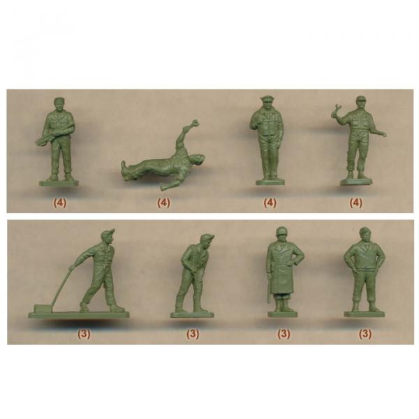 Airfix: Set 01748  U.S.A.F. Personnel 1:76