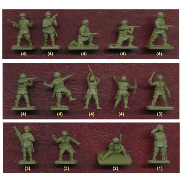 Airfix: Set 01751  US Paratroops 1:76