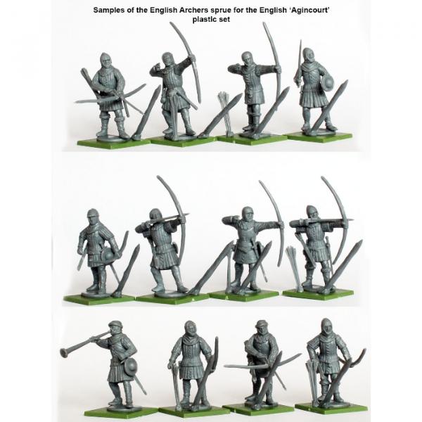 Perry Miniatures: AO 40 English Army 1415-1429 (36 figures)