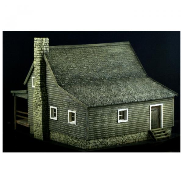 Green-Line: GL-WW-005 Wild West "Farm House" 1:72