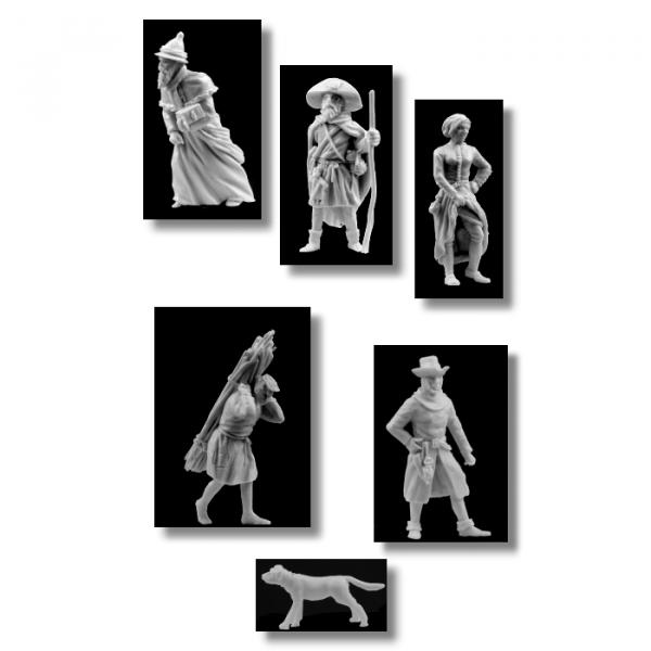 Fredericus Rex - "Mittelalterliches Volk" 1:72