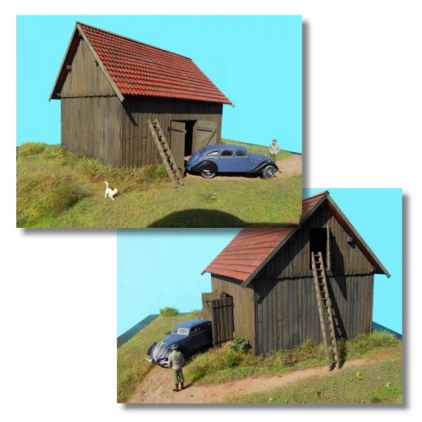 Green Line - GL-GEB-031 Field barn, 1:72