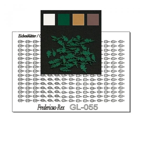 Green-Line GL-055 - Eichenblätter, Maßstab 1:35