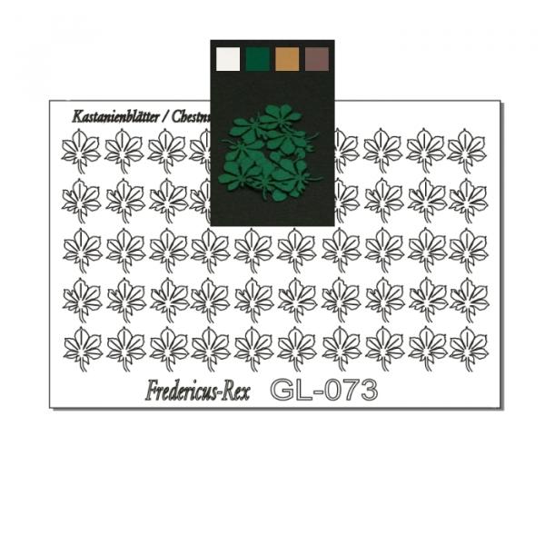 Green-Line GL-073 - Blätter Kastanie, Maßstab 1:35