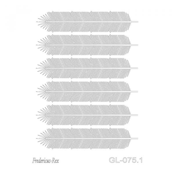 Green-Line GL-075.1 - Palm Leaves I, Scale 1:35