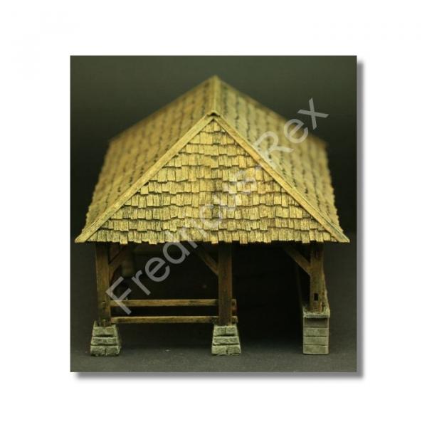 Green-Line: GL-GEB-030 Stables or carriage house, 1:72