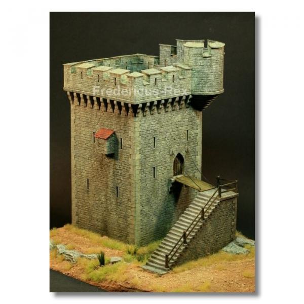 Green-Line: GL-GEB-025 Turm, späte Motte, 1:72 (Lieferzeit 3 Wochen)