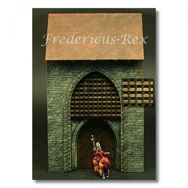 Green-Line: GL-GEB-027 Gate, for between two towers, 1:72