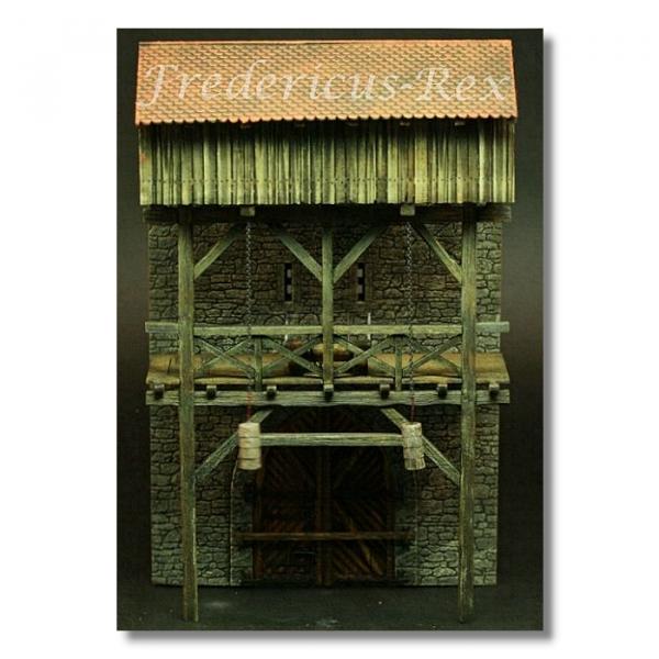 Green-Line: GL-GEB-027 Gate, for between two towers, 1:72