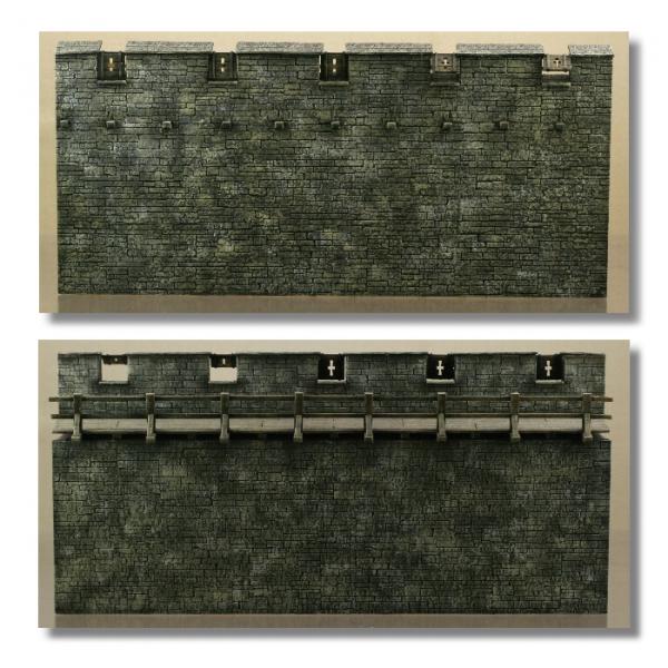 Green-Line: GL-GEB-024 Mittelalterliche Mauer II, 1:72