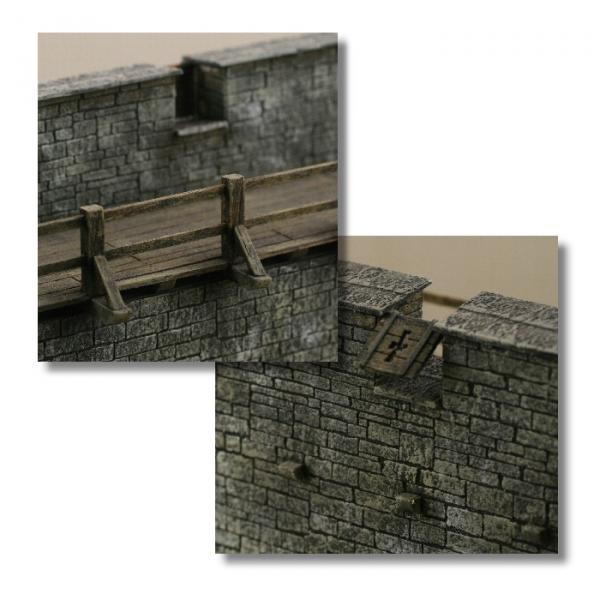 Green-Line: GL-GEB-024 Mittelalterliche Mauer II, 1:72