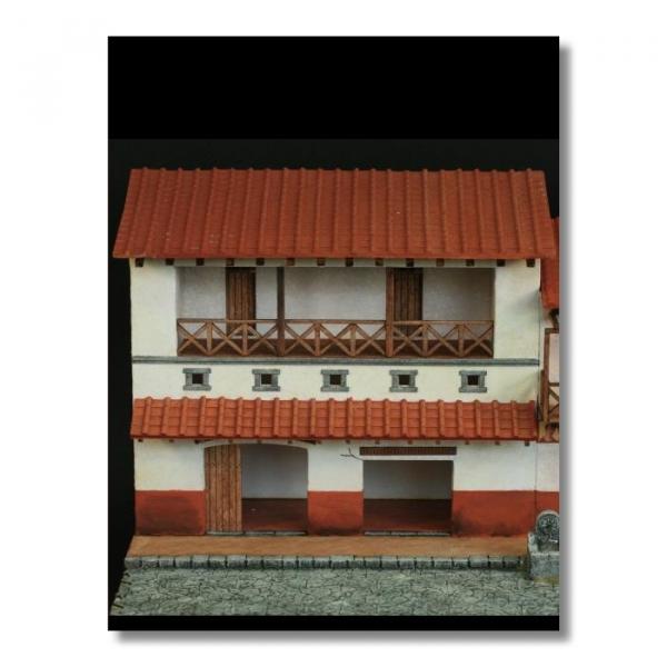 Green-Line: Römisches Geschäftshaus Nr. II, Maßstab 1:72