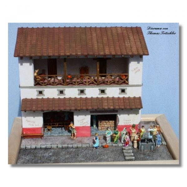 Green-Line: Römisches Geschäftshaus Nr. II, Maßstab 1:72