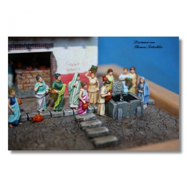 Green-Line: Römisches Geschäftshaus Nr. II, Maßstab 1:72
