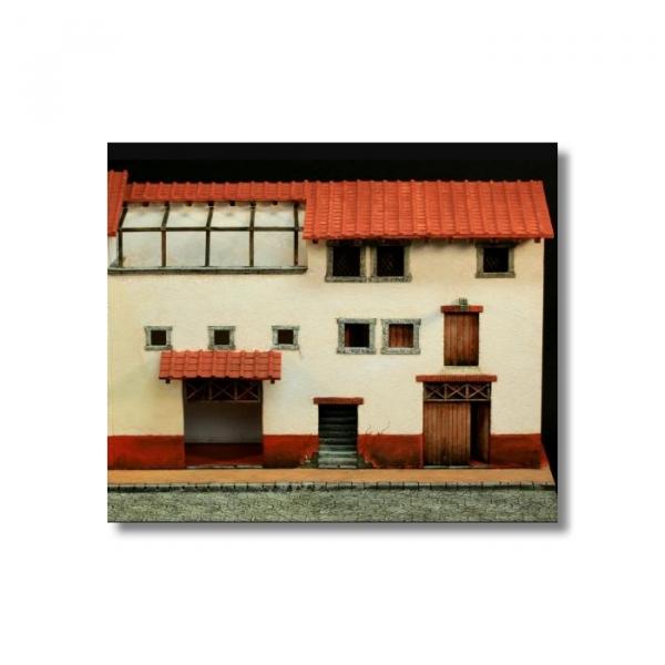 Green-Line: Römisches Geschäftshaus Nr. IV, Maßstab 1:72