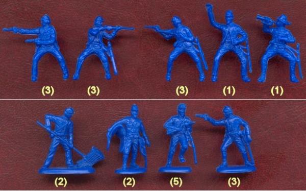 Imex 503 American Civil War: Unions-Kavallerie 1:72