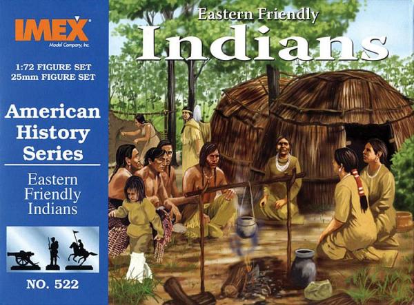 IMEX 522 Amerikanisches Indianer Set 1:72