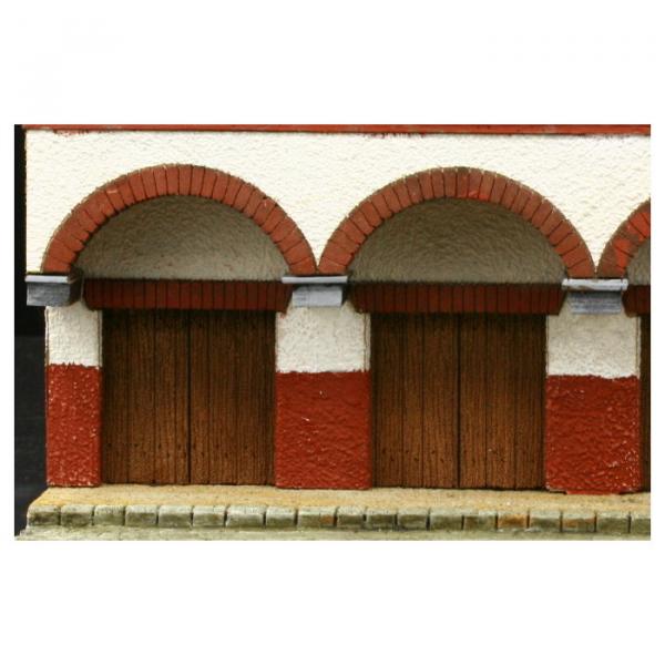 Green-Line: Römisches Geschäftshaus mit Insula Nr. V, Maßstab 1:72