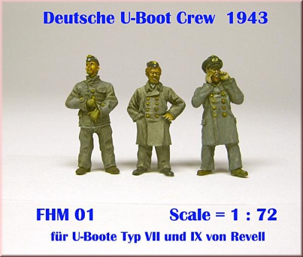 Munich-Kits: FHM 01 Deutsche U-Boot Crew