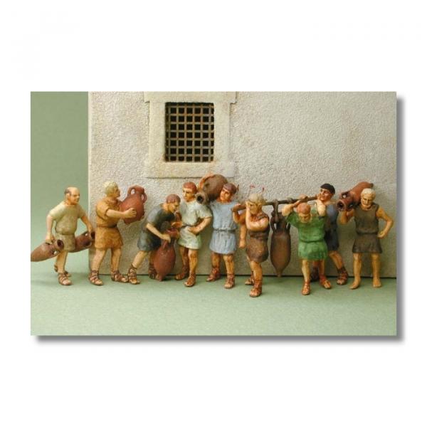 Nikolai Exclusive Modeling: NIK-ROM 03 "Ancient Civilians and Slaves Set 1"