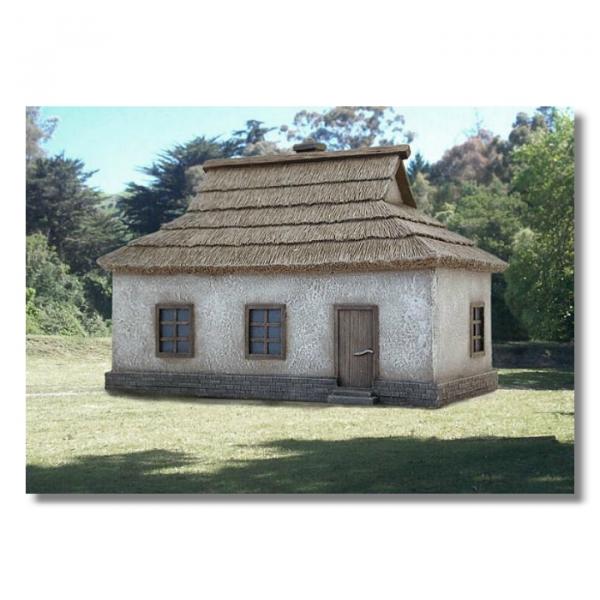 Pegasus Hobbies: 7801 Fertigmodell "Großes ukrainisches Haus" 1:72