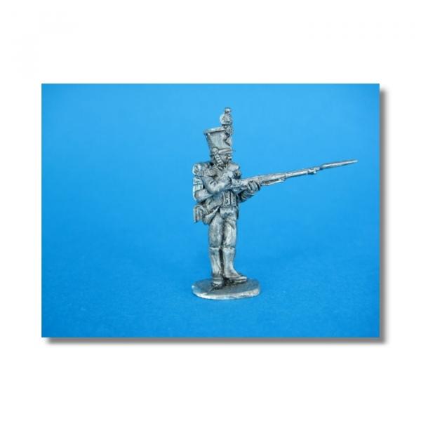 Schilling Zinnfiguren: F-LI GRE 05 Linie Grenadiere, ladend, Patrone anbeißend