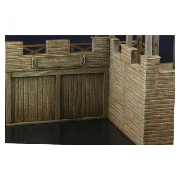 Green Line - Römische Holz-Erde-Mauer Tor 1:72
