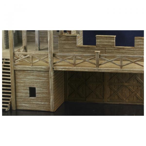 Green Line - Römische Holz-Erde-Mauer Tor 1:72