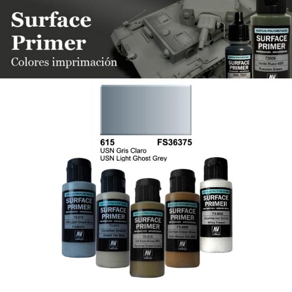 Vallejo Surface Primer USN Light Ghost Grey VA 73615 (60ml)