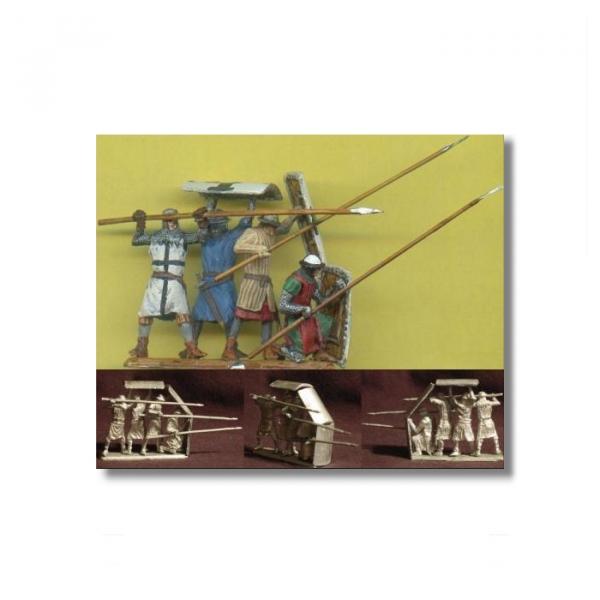 Valdemar-Miniatures: VA001 "Teutonic Shield Wall" 1:72