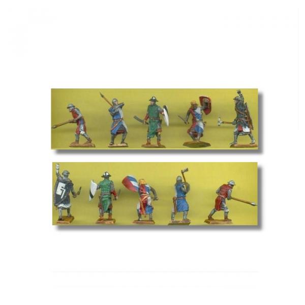 Valdemar-Miniatures: VA004 "Crusader infantry" 1:72