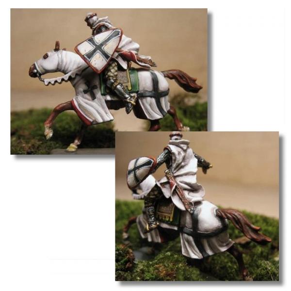 Valdemar-Miniatures: VA005 "Mounted Teutonic knight" fits Zvezda horses 1:72