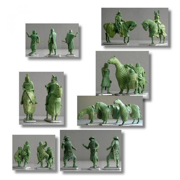 Valdemar-Miniatures: VA202 "Teutonic Cavalry Command" 1:72