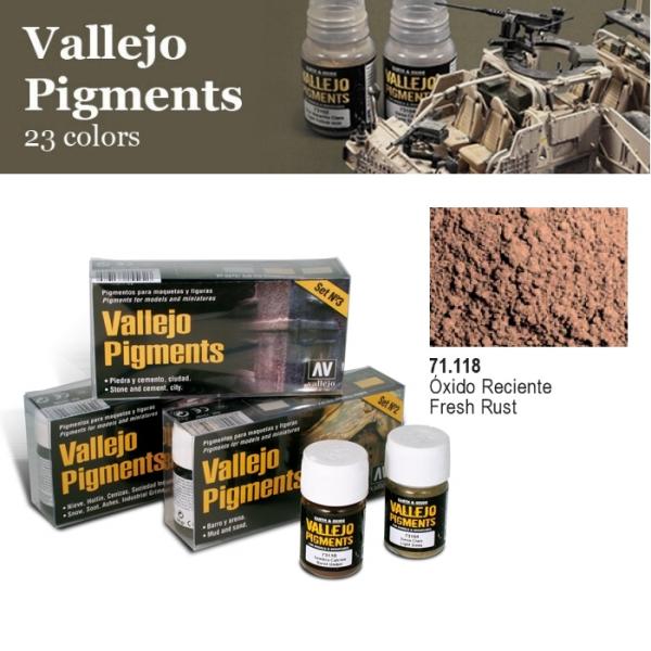 Vallejo Pigment Fresh Rust (73118) 30ml
