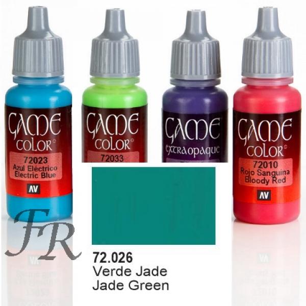 Vallejo Game Color: Jade Green 17ml (72.026)