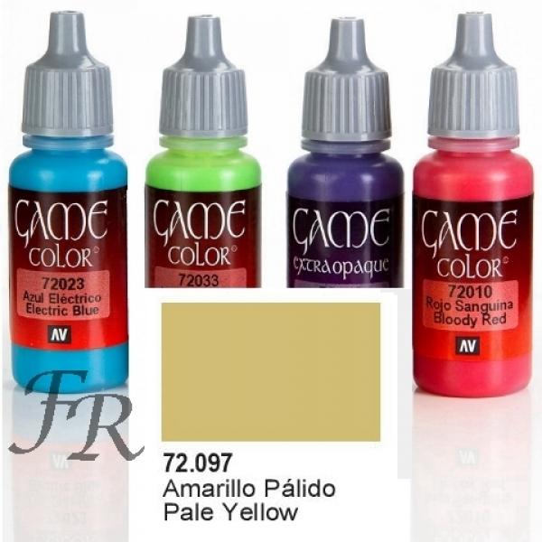 Vallejo Game Color: Pale Yellow 17ml (72.097)