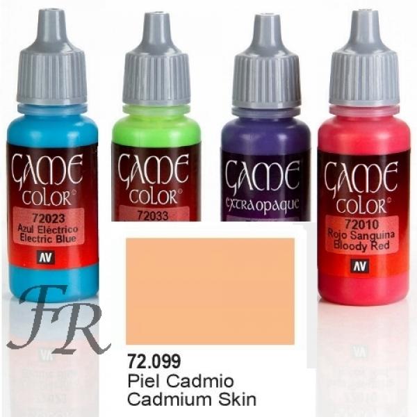 Vallejo Game Color: Cadmium Skin 17ml (72.099)