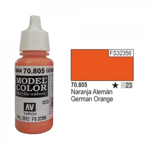 Vallejo Model Color - 023 German Orange, 17 ml (70.805)