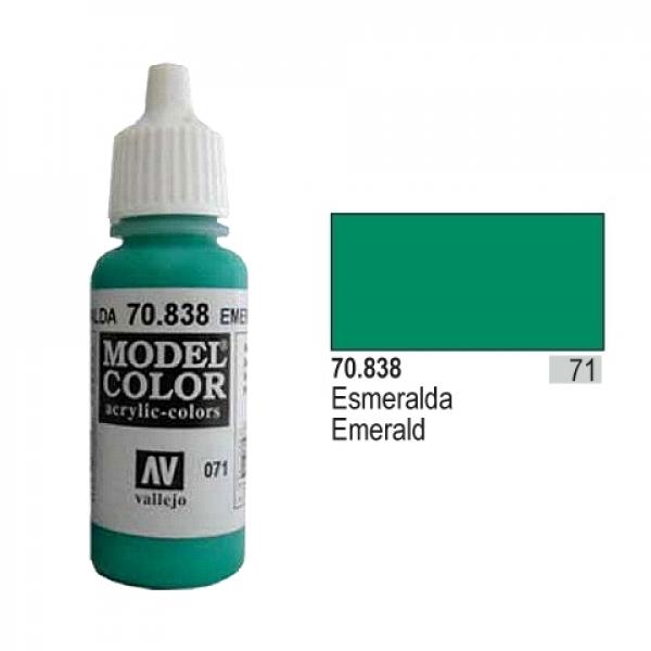 Vallejo Model Color - 071 merald Green, 17 ml (70.838)