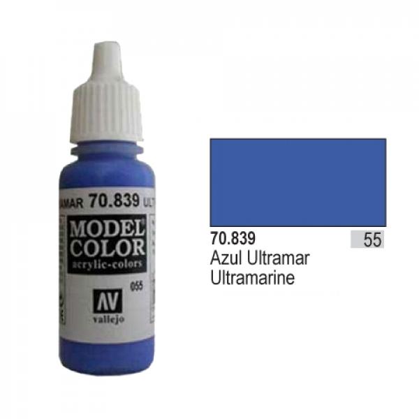 Vallejo Model Color - 055 Ultramarine, 17 ml (70.839)