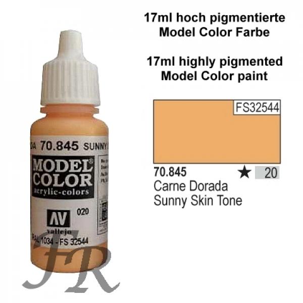 Vallejo Model Color - 020 Sonnige Hautfarbe (Sunny Skin Tone), 17 ml (70.845)