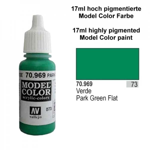 Vallejo Model Color - 073 Türkisgrün (Park Green Flat), 17 ml (70.969)